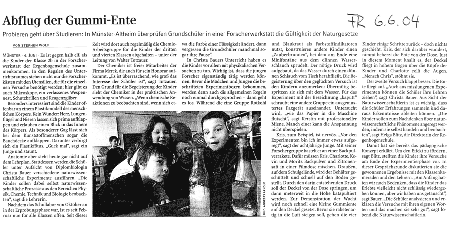 Artikel Frankfurter Rundschau | 06.06.2004